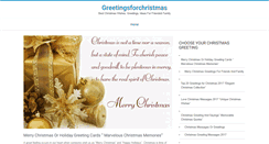 Desktop Screenshot of greetingsforchristmas.com